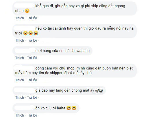 Chị em lo lắng vì dịch vụ ship hàng ngày cận Tết cực khan hiếm