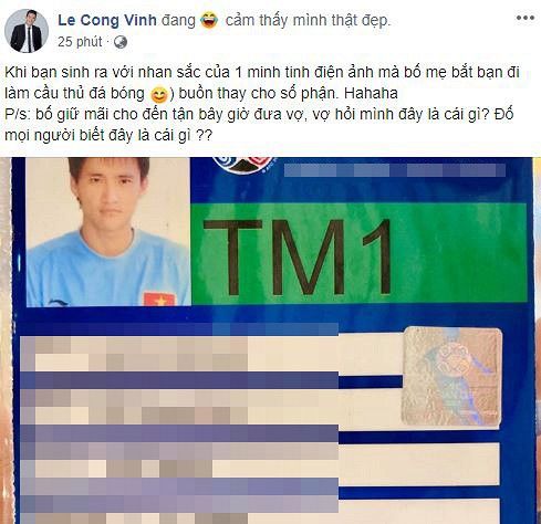 Công Vinh khoe ảnh cũ, dân mạng: Giống Lý Tiểu Long quá anh ơi