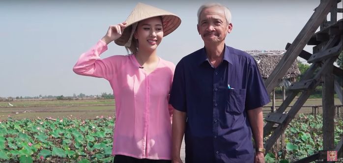 Dịu dàng với áo bà ba, Quỳnh Anh Shyn đốn tim fan vì quá duyên dáng