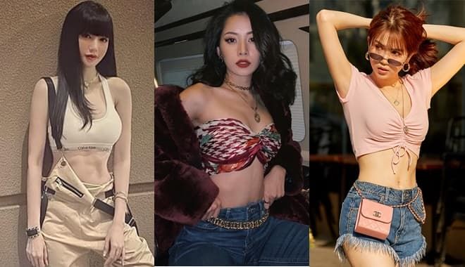 Eo chỉ 54-55cm, Elly Trần và dàn mỹ nhân tích cực diện áo croptop