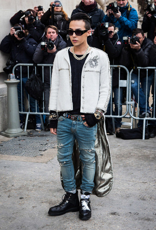 G-Dragon khiến fan thế giới điên đảo khi dự show thời trang ở Paris