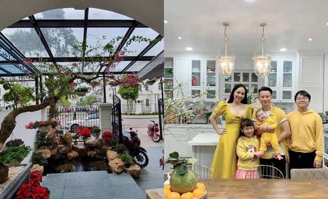 Hà Tăng và dàn sao tất bật trang hoàng nhà cửa đón Tết