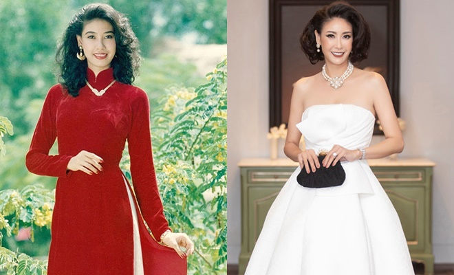 Hoa hậu Việt sở hữu vẻ đẹp “bất biến”: Hà Kiều Anh 3 con vẫn rạng ngời