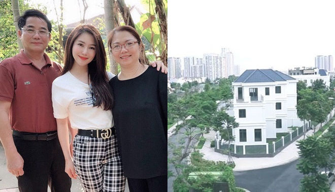 Hoà Minzy xây tặng bố mẹ ở quê ngôi biệt thự siêu to khổng lồ