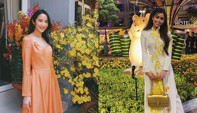 Khoảnh khắc đẹp của sao Việt ngày Tết: Tiên Nguyễn, Ngọc Thảo du xuân