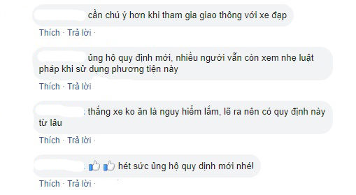 Lái xe đạp không phanh hoặc phanh có như không sẽ bị phạt nặng