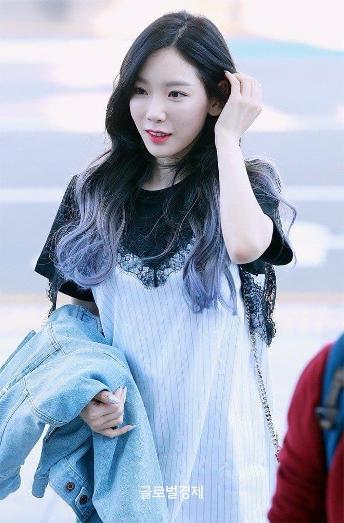 Màu tóc Taeyeon từng thử qua: Đen đã “đỉnh” nhưng vàng sáng là nhất