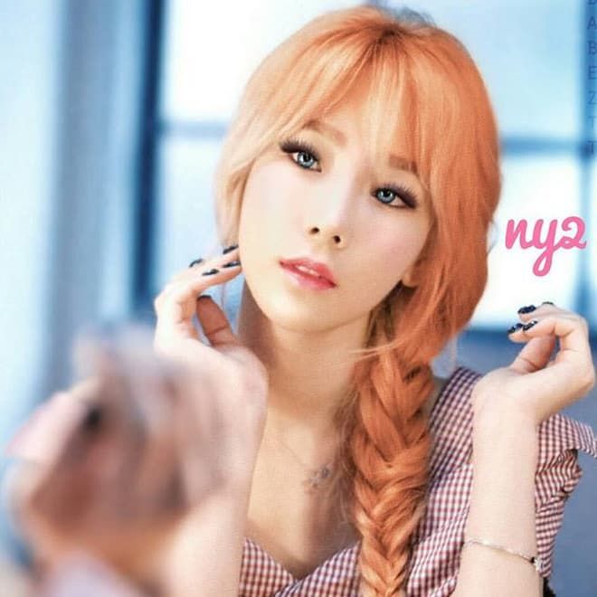 Màu tóc Taeyeon từng thử qua: Đen đã “đỉnh” nhưng vàng sáng là nhất