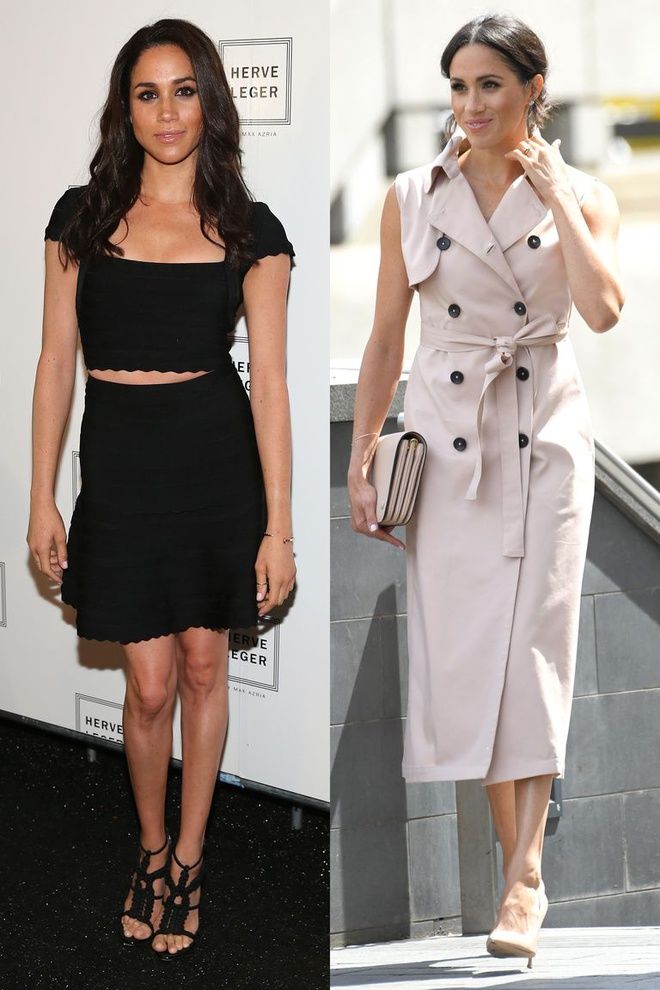 Meghan và sự thay đổi phong cách ăn mặc sau khi về làm dâu Hoàng gia