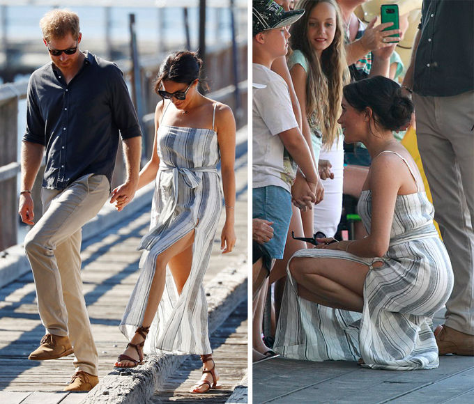 Meghan và sự thay đổi phong cách ăn mặc sau khi về làm dâu Hoàng gia