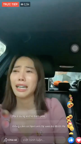 Nam Em livestream khóc kể khổ: Con gái đâu ai có thể mãi gắng gượng
