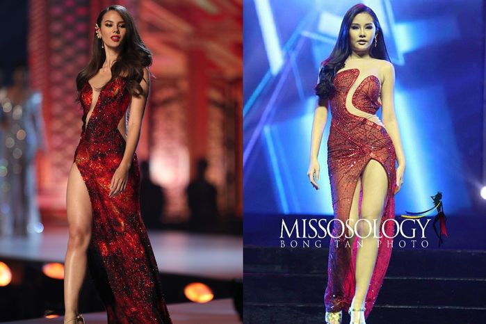 Ngân Anh, Hương Giang cùng loạt người đẹp bị cho là copy váy ở HHHV