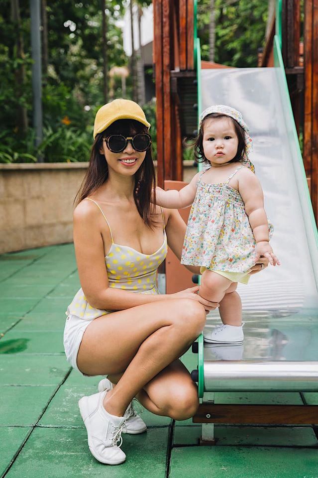 Nhóc tỳ con lai nhà sao Việt: Con gái Lan Phương xinh xắn, đáng yêu