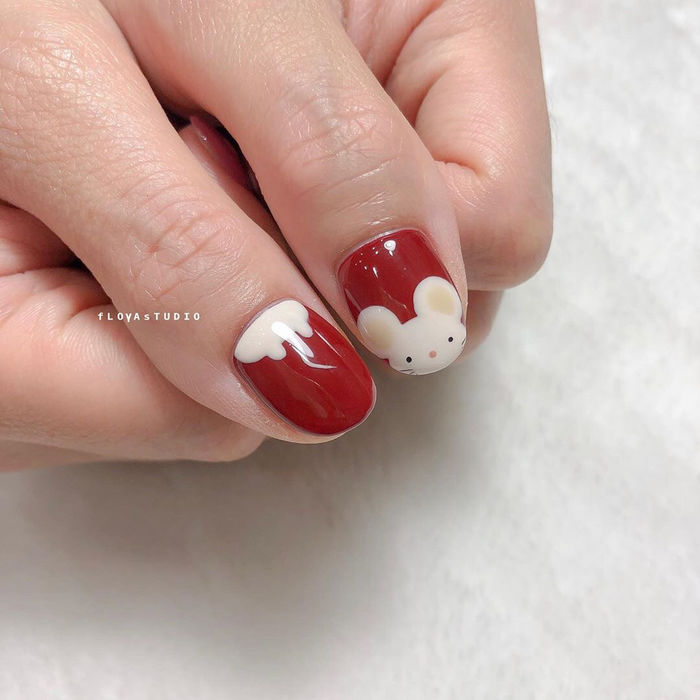 Những mẫu nail sang chảnh giúp nàng xinh lung linh trong ngày Tết