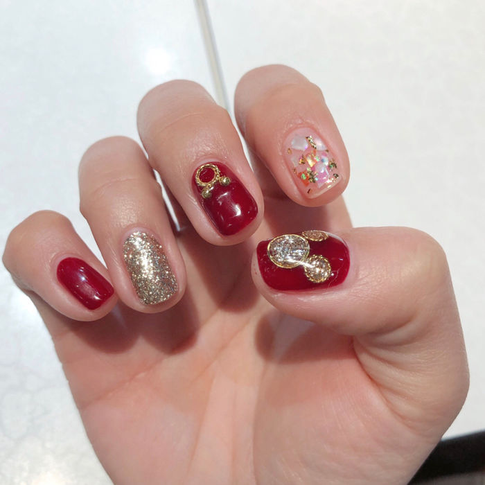 Những mẫu nail sang chảnh giúp nàng xinh lung linh trong ngày Tết