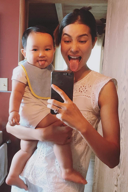 Phạm Hương thoải mái chia sẻ về con trai, tiết lộ sẽ cho bé tự lập sớm