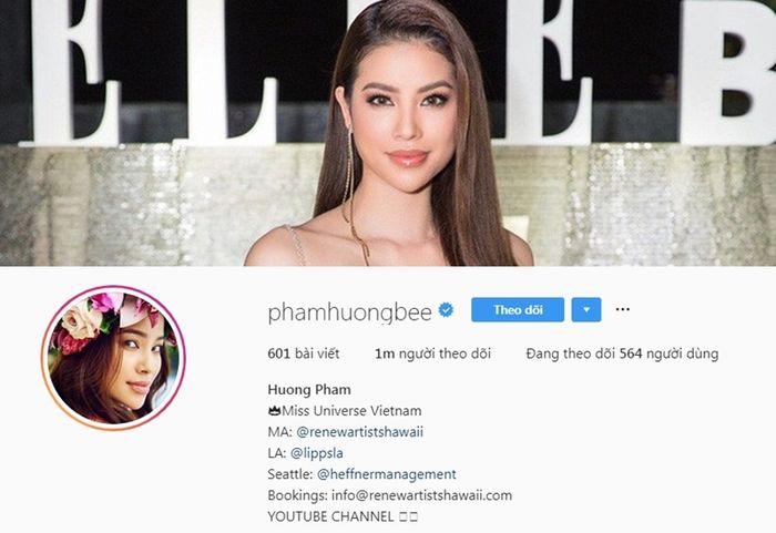Hoa hậu Việt có tài khoản Instagram hot nhất: Hương Giang dẫn đầu