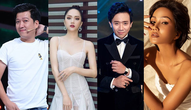 Top sao Việt kiếm tiền giỏi nhất 2019 gọi tên Trấn Thành, Hương Giang