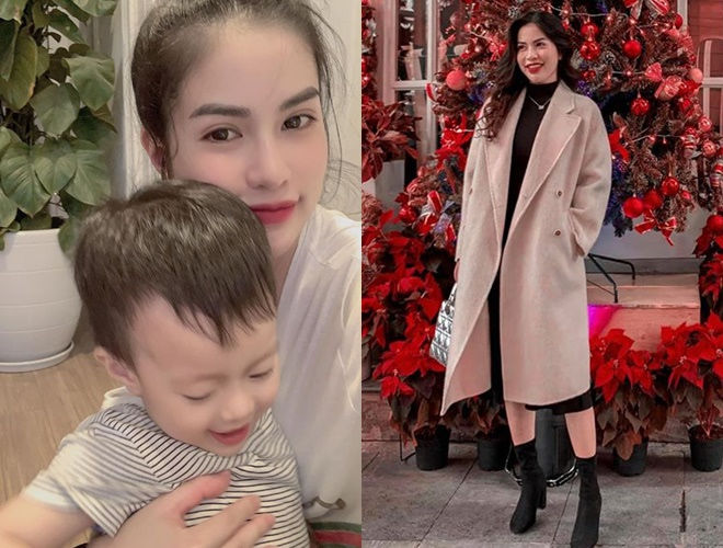 Việt Anh và vợ cũ bất ngờ tái hợp đưa con trai đi dự hội ở trường