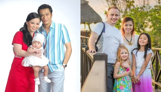 Việt Anh và vợ cũ bất ngờ tái hợp đưa con trai đi dự hội ở trường