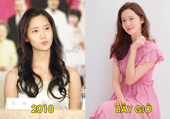 Visual thế hệ gen 2 sau 10 năm: YoonA, Krystal ngày càng xinh đẹp