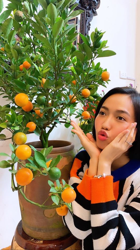 Vợ chồng Cường Đôla sum vầy bên con trai, gia đình Thu Trang đi chùa