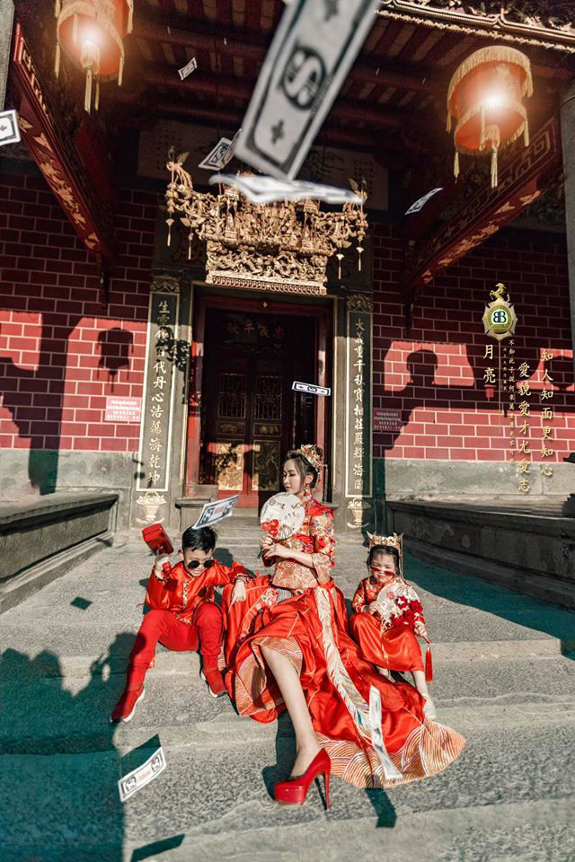 Vợ hai Minh Nhựa khoe ảnh phong cách Trung Hoa làm dân tình hú hồn