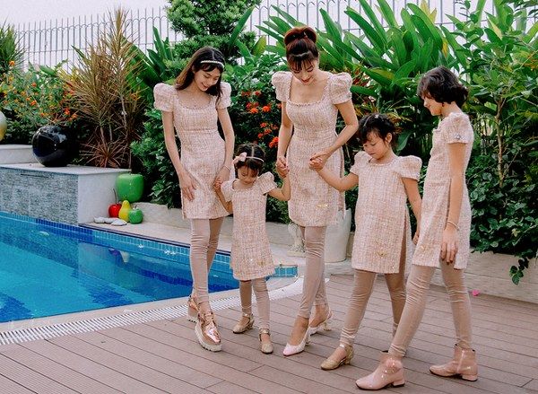 Vũ Thu Phương dù 4 con vẫn nhàn tênh nhờ dạy con tự chăm sóc nhau