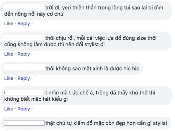 Yeri khiến fantá hỏa liên tục lộ vòng eo ngấn mỡ vì mặc đồ quá chật