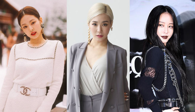 Tiffany, Jennie, HyunA và 7 sao nữ được bình chọn là fashion icon Kpop