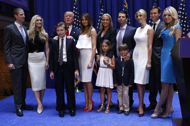 4 nguyên tắc dạy con của Donald Trump vừa có uy, vừa tình cảm