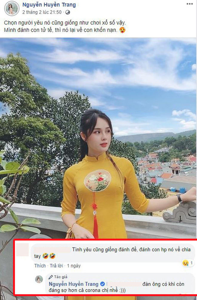 Nghi vấn bạn gái Trọng Đại đăng status đá xéo người yêu ngoại tình