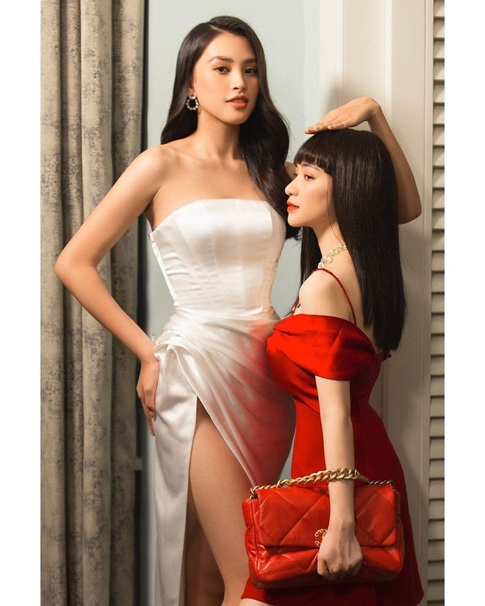 Sơn Tùng chụp ảnh cùng em trai, Hòa Minzy bị Tiểu Vy dìm chiều cao