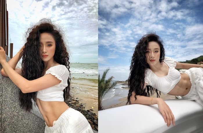 Angela Phương Trinh gây “sốt” khắp MXH với múi bụng săn chắc