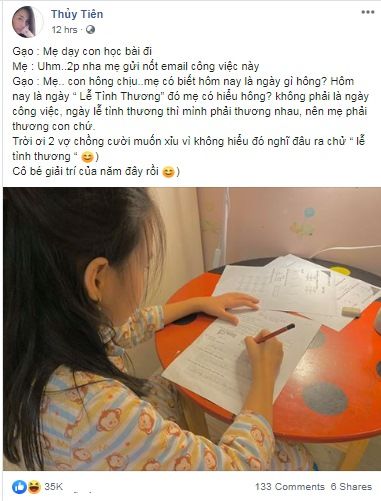 Bà cụ non nhà Thủy Tiên: Tranh cãi với mẹ về Valentine như người lớn