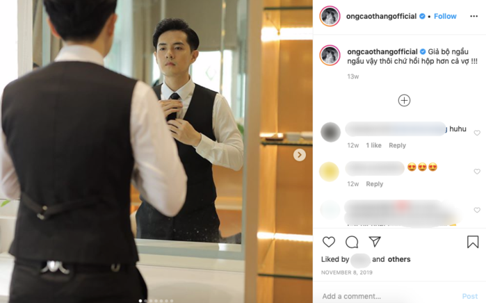 Chờ 10 năm để cưới Đông Nhi, Ông Cao Thắng đăng ảnh gì cũng nhắc vợ