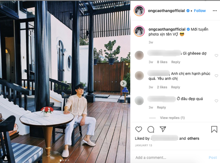 Chờ 10 năm để cưới Đông Nhi, Ông Cao Thắng đăng ảnh gì cũng nhắc vợ