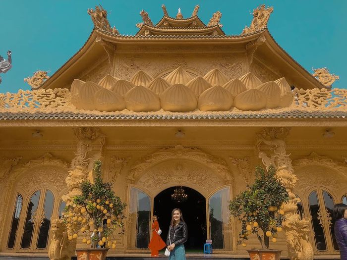 Chùa Phúc Lâm vàng rực rỡ được mệnh danh là “Thái Lan thu nhỏ”