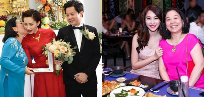 Chuyện mẹ chồng - nàng dâu Vbiz: Phạm Hương được cưng chiều hết mực