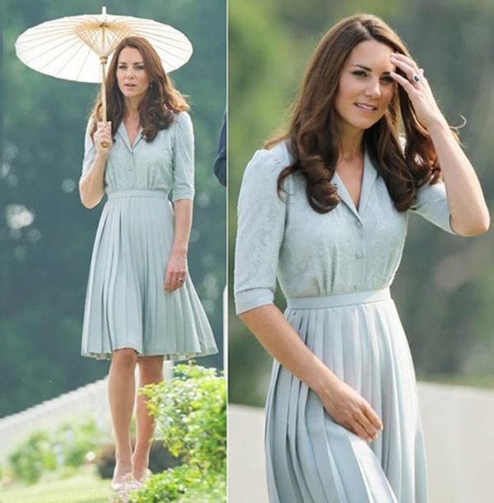 Công nương Kate hay đeo túi bên tay trái: Thể hiện sự xã giao tinh tế