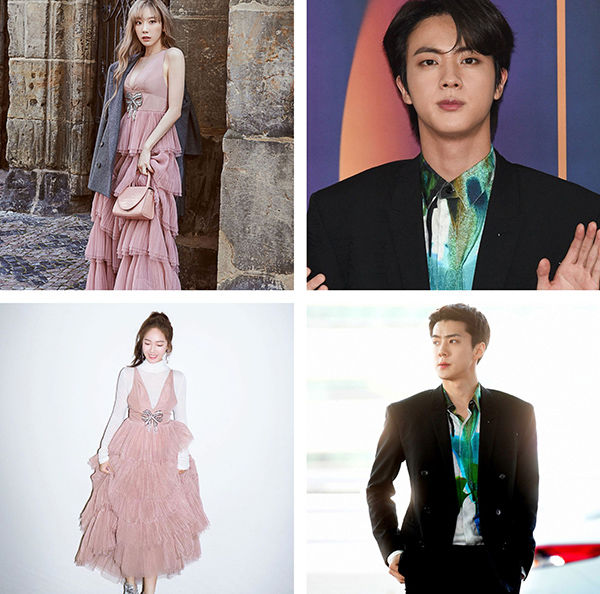 Dàn idol Kpop và những cuộc đụng hàng trang phục gần đây