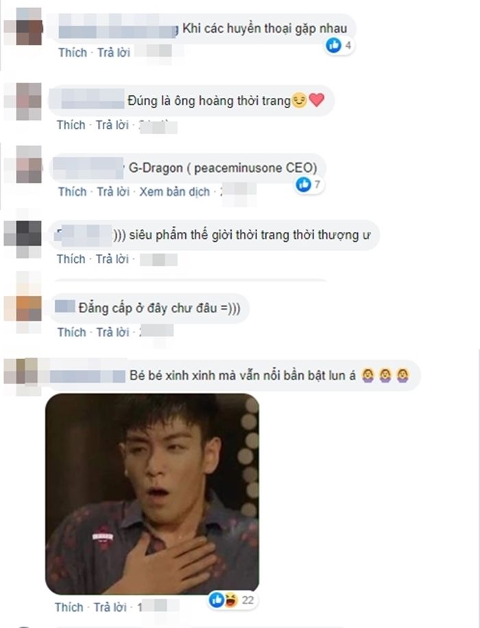 GD đứng chung khung hình với những nhân vật có tầm ảnh hưởng