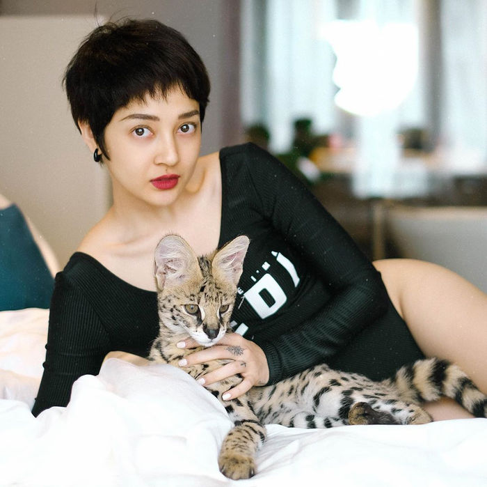 Hà Hồ gây hiểu lầm khi diện áo nude, Cường Đôla được vợ mừng sinh nhật