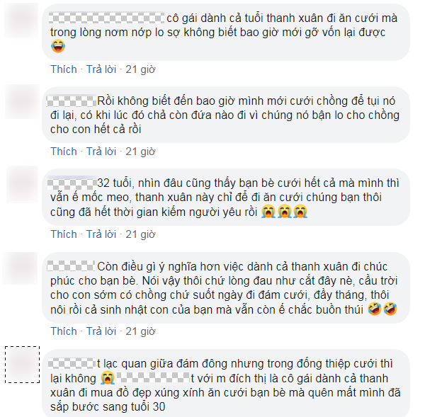 Nỗi niềm của những cô nàng dùng cả thanh xuân chỉ để đi ăn cưới bạn bè
