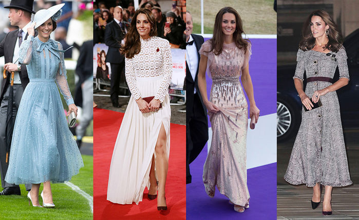 Kate Middleton trở thành biểu tượng thời trang mới của Hoàng gia
