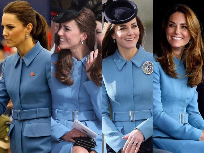 Kate Middleton trở thành biểu tượng thời trang mới của Hoàng gia