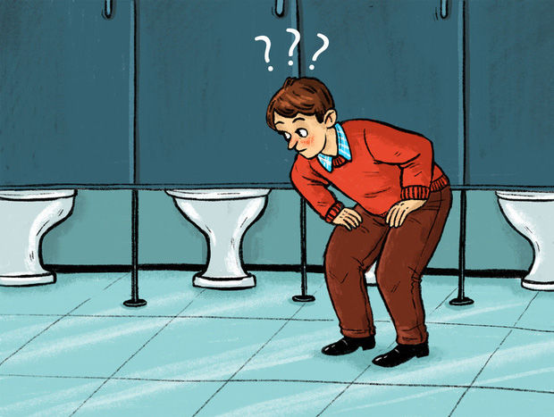 Kẽ hở dưới ở cửa toilet công cộng: Tưởng vô ý nhưng vô cùng hữu ích