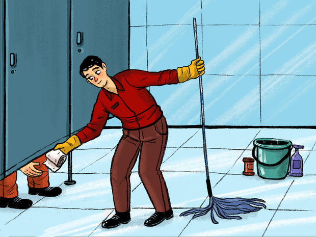 Kẽ hở dưới ở cửa toilet công cộng: Tưởng vô ý nhưng vô cùng hữu ích