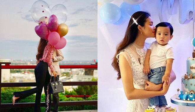 Không tiếc khi bỏ showbiz, mẹ một con Phạm Hương ngày càng viên mãn