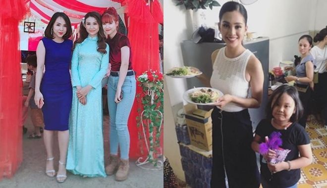 Ngắm nhìn trang phục của các mỹ nhân Việt khi về quê ăn cưới 